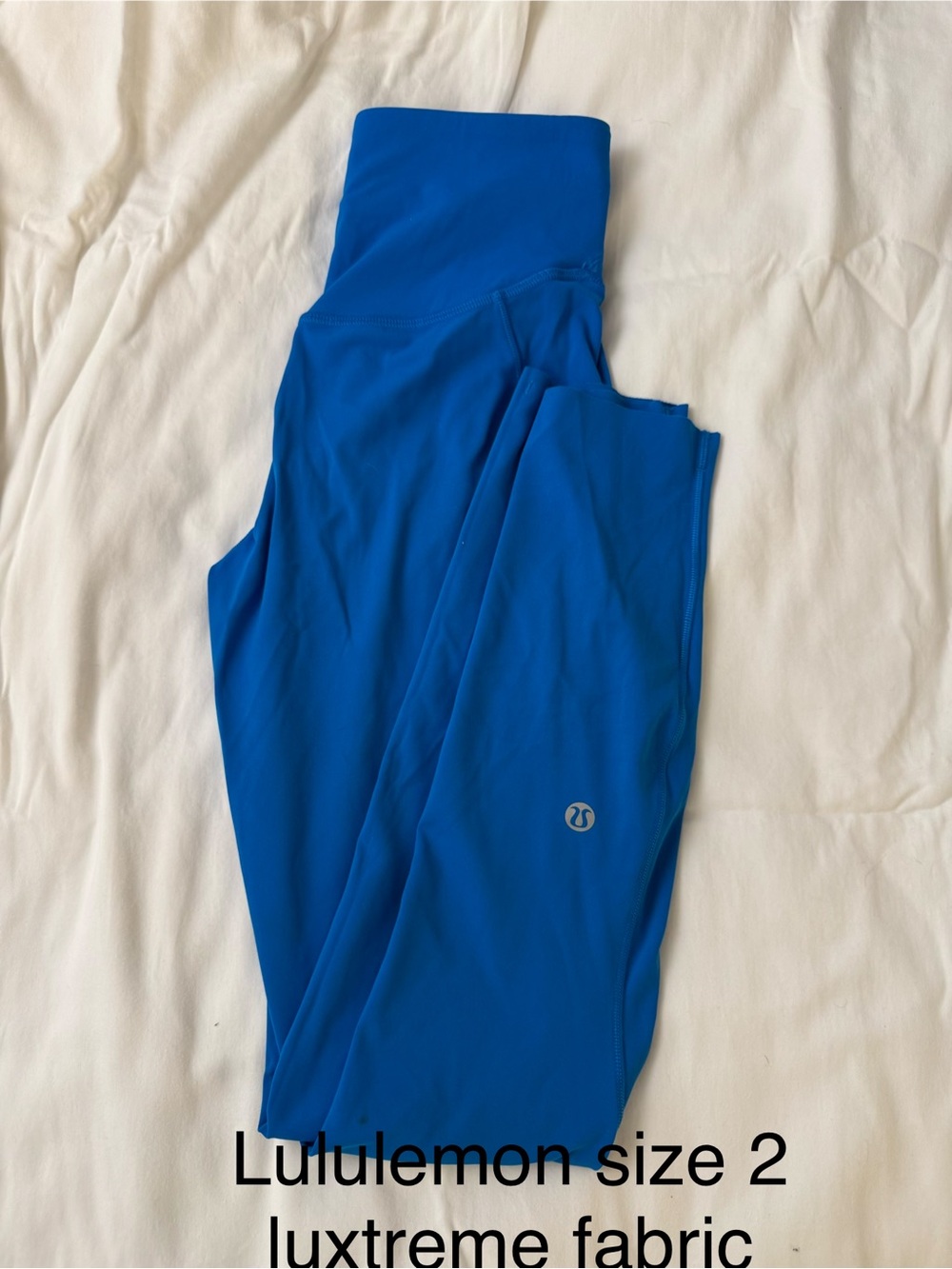 lululemon athletica Bright Blue Luxtreme High-Rise Leggings